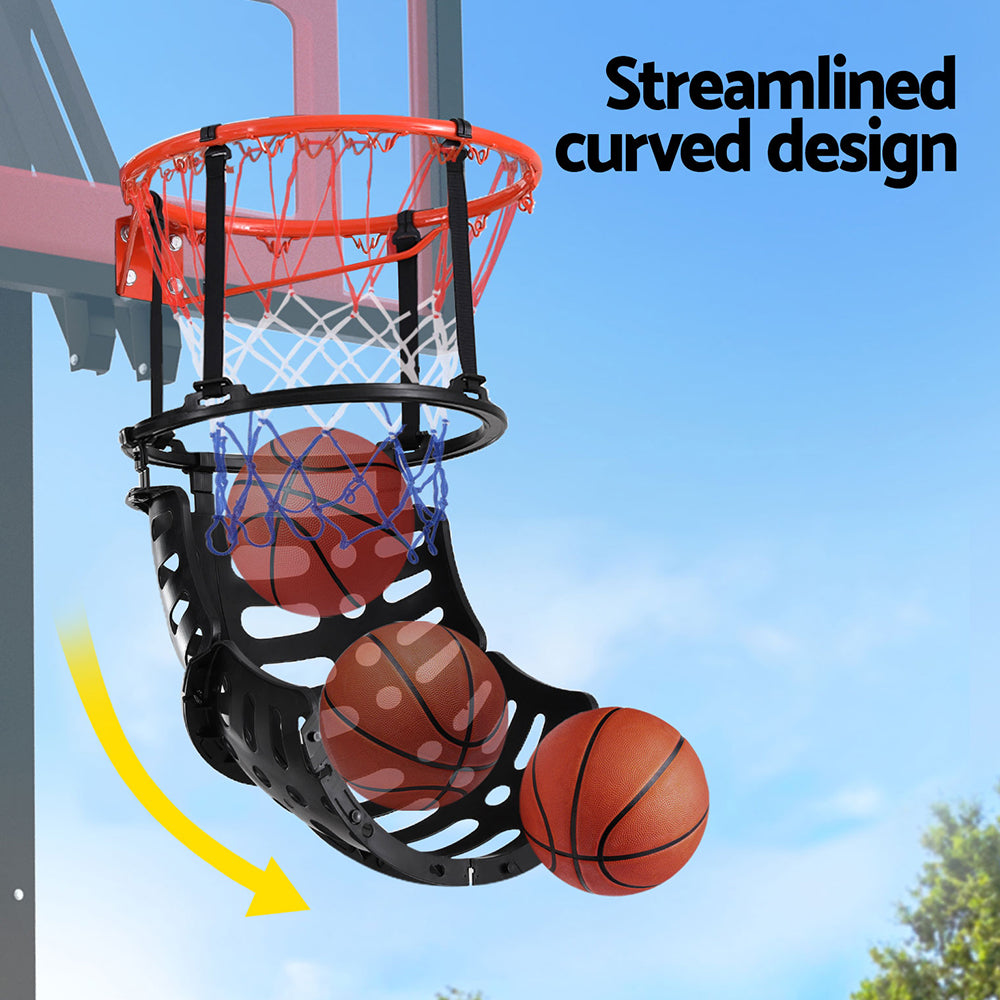 360° Basketball Hoop with Ball Return System - Perfect for Shooting & Dribbling Drills