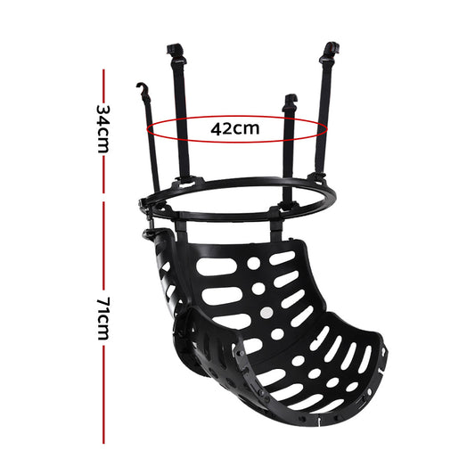 360° Basketball Hoop with Ball Return System - Perfect for Shooting & Dribbling Drills